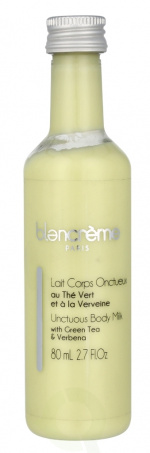 Blancreme Unctuous Body Milk 80 ml Green Tea & Verbena