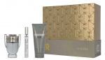 Paco Rabanne Invictus Giftset 160 ml Edt Spray 50ml/All Over Shampoo 100ml/Edt Travel Spray 10ml
