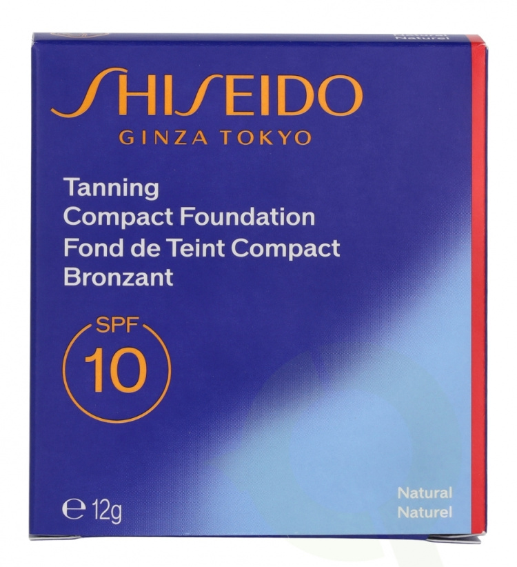 Shiseido Tanning Compact Foundation SPF10 12 g Natural