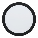 Eglo Fueva-Z Smart infälld taklampa Ø21,6 cm - Svart, Zigbee & Bluetooth