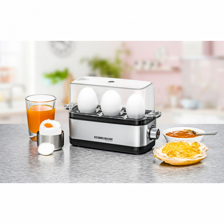Rommelsbacher Äggkokare 3 ägg ER 300 Rostfritt stål