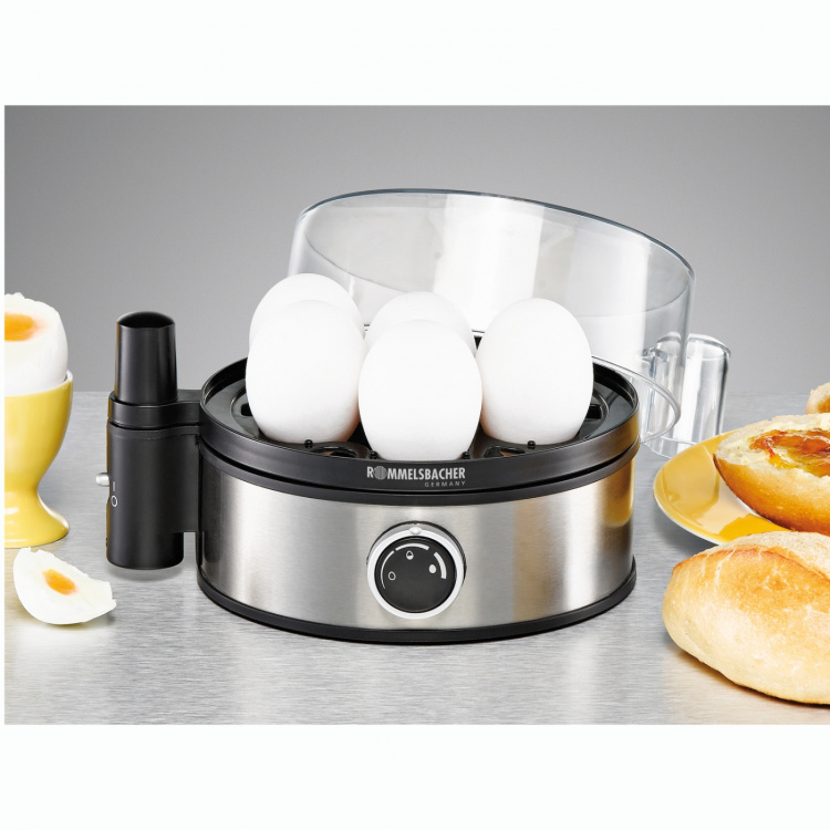 Rommelsbacher Äggkokare 7 ägg ER 400 Elektronisk med Rostfri värmeskål