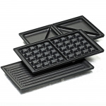 Rommelsbacher Multitoast & Grill 3-i-1 Max SWG 700 Belgisk våffla