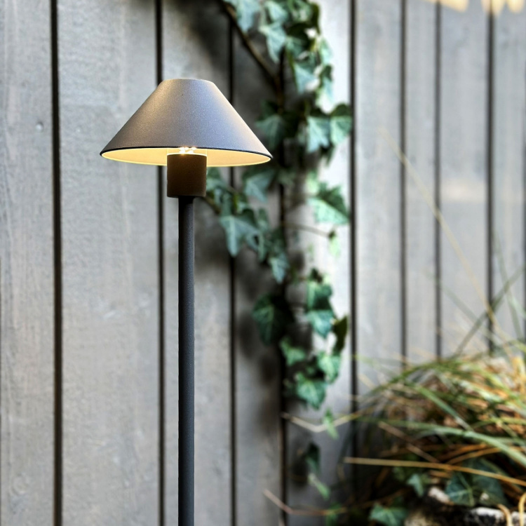 LightsOn Apollo Flex Trädgårdslampa 77/112 cm Grå