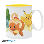 Abysse POKEMON Mugg - Pikachu och starters - 460 ml