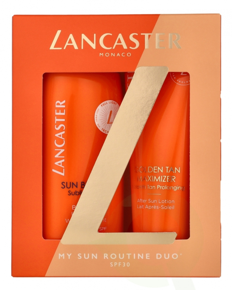 Lancaster Sun Beauty Set 300 ml Body Milk SPF30 175ml/Golden Tan Maximizer 125ml