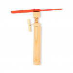 Kikkerland Huckleberry Helikopter med dragfunktion - (HB49-F)