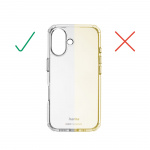Hama Mobilskal Extreme Protect iPhone 16e Transparent