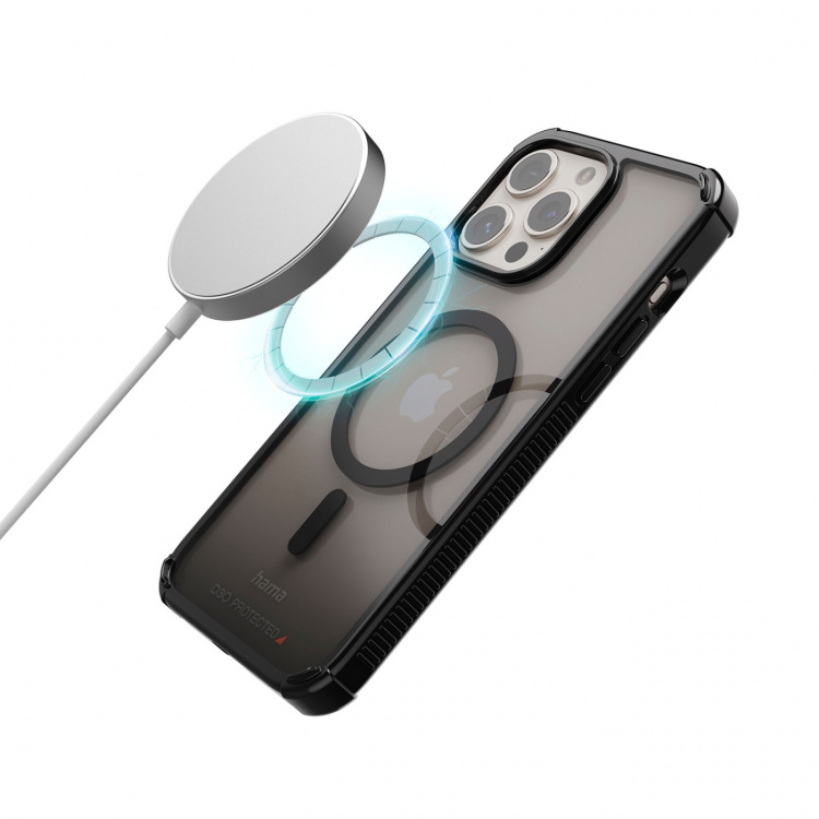 Hama Mobilskal Extreme Protect iPhone 16 MagCase Svart