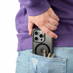 Hama Mobilskal Extreme Protect iPhone 16 Pro MagFodral Svart