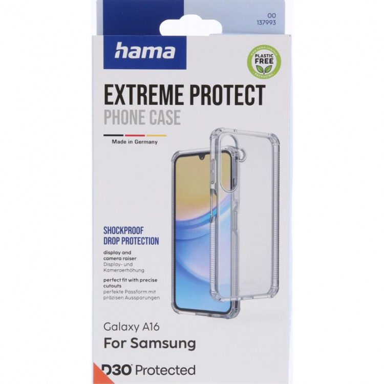 Hama Mobilskal Extreme Protect Samsung Galaxy A16 Transparent