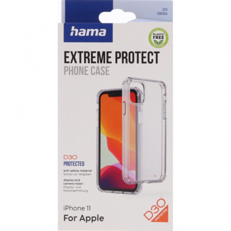 Hama Mobilskal Extreme Protect iPhone 11 Transparent