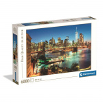 Clementoni Pussel 6000 Pcs High Quality Collection Brooklyn Bridge Lights