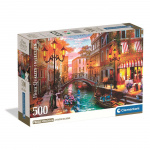 Clementoni Pussel 500 Pcs CB High Quality Collection Sunset Over Venice