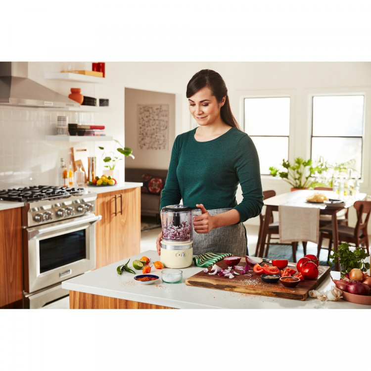 KitchenAid Cordless chopper 1,19 liter Almond cream