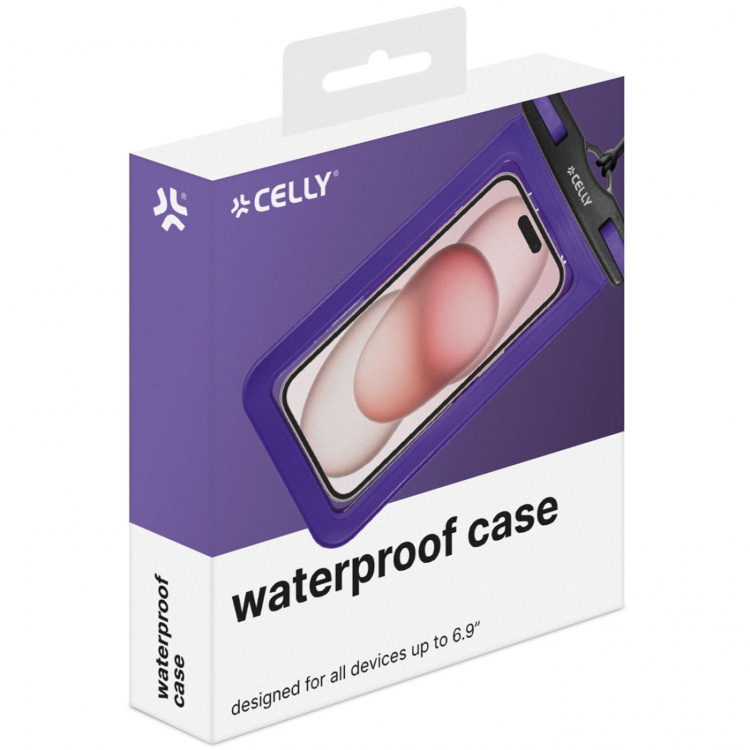 Celly Splashbag Vattentät bag IP68 max 6,9