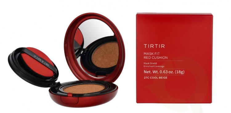 TirTir Mask Fit Red Cushion Foundation SPF40 18 g #27C Cool Beige