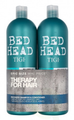 TIGI Bh Recovery Tween Set 1500 ml Shampoo 750ml/Conditioner 750ml - Rehab For Dry, Damaged Hair