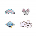 Onsala Charms Pimp Your Phone Metall och Plast 4-Pack