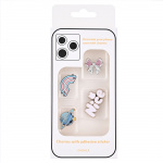Onsala Charms Pimp Your Phone Metall och Plast 4-Pack
