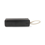 Nedis Powerbank | 30000 mAh | 1.5 / 1.67 / 2.0 / 2.22 / 3.0 A | Antal utgångar: 3 | Utgångsanslutning: 1x USB-C™ / 2x USB-A | Ingångsanslutning: 1x USB-C™ | PD3.0 20W | Litium-polymer | Display