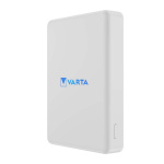 Varta Mag Pro trådlös powerbank 5.000 mAh - vit utgåva