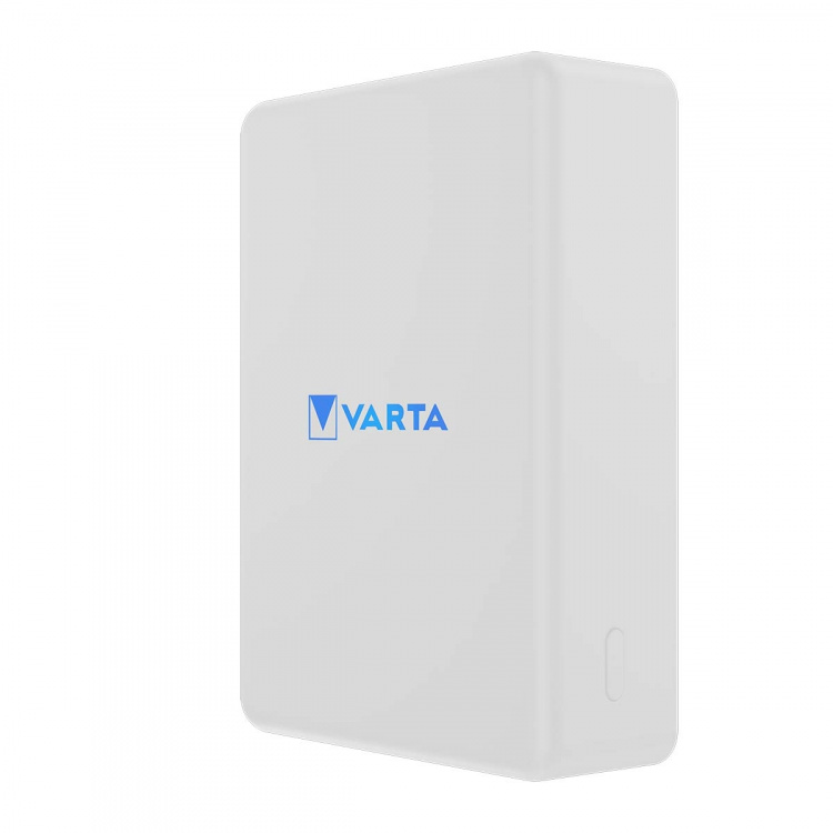 Varta Mag Pro trådlös powerbank 10.000 mAh - vit utgåva