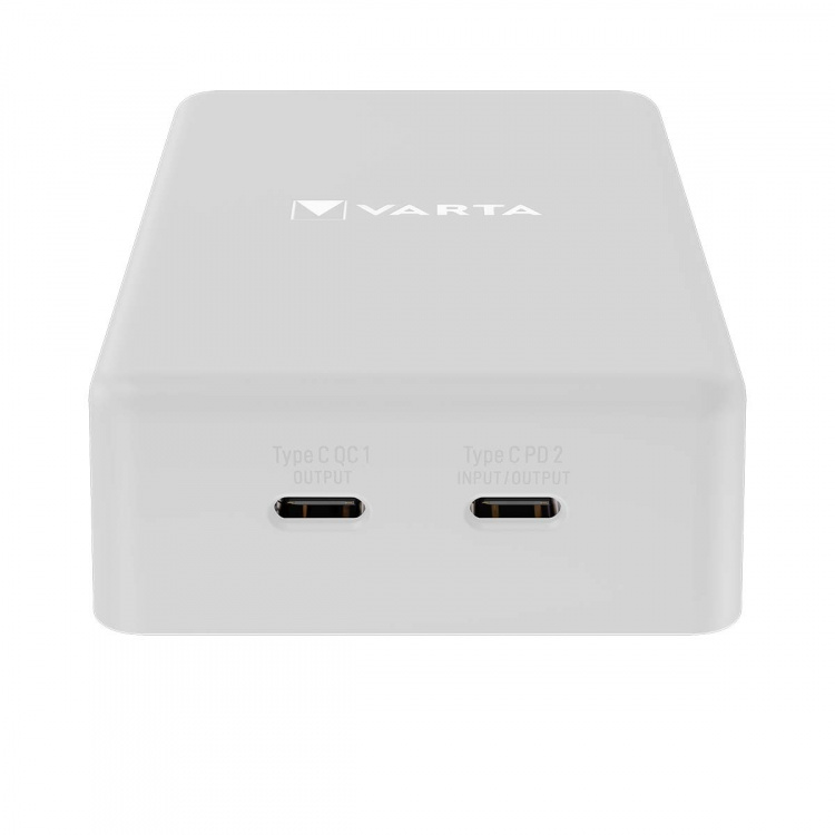Varta Mag Pro trådlös powerbank 10.000 mAh - vit utgåva