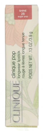 Clinique Pop Longwear Shine Lipstick 3.9 g #10 Sugar Pop