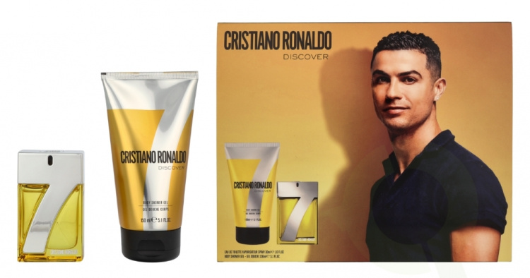 Cristiano Ronaldo CR7 Discover Giftset 180 ml Edt Spray 30ml/Shower Gel 150ml