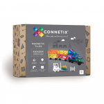 Connetix Transport Pack - Rainbow - 50 Pieces (CT-R-00050-TR)