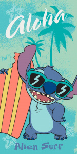 Disney Stitch - Badhandduk - 70x140 cm (8014848)