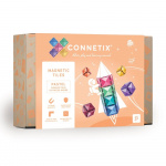 Connetix Förpackning med pastellfärgade kvadrater 40 bitar (CT-P-00040-SQ)