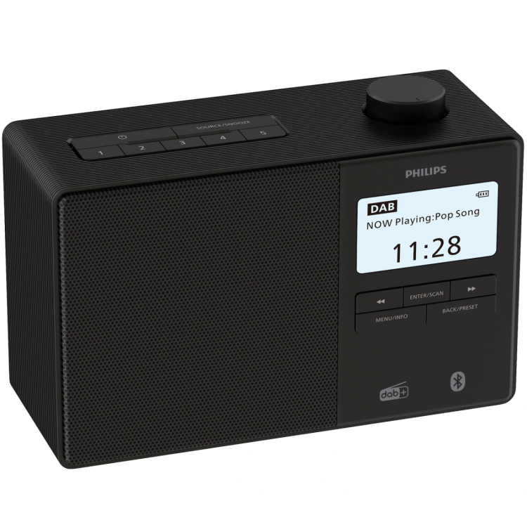 Philips Radio FM DAB+ Bluetooth TAR5600/10 Svart