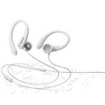 Philips Hörlurar In-Ear Sport IPX2 Kabel Vit