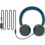 Philips Hörlurar On-Ear Barn Volymbegränsning 85dB Kabel Blågrön kristall Philips Hörlurar On-Ear Barn Volymbegränsning 85dB Kabel Blågrön kristall