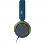 Philips Hörlurar On-Ear Barn Volymbegränsning 85dB Kabel Blågrön kristall Philips Hörlurar On-Ear Barn Volymbegränsning 85dB Kabel Blågrön kristall