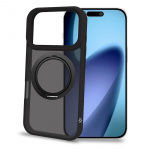 Celly Magstand MagSafe-kompatibelt skal med ringhållare iPhone 17 Pro Svart Celly Magstand MagSafe-kompatibelt skal med ringhållare iPhone 17 Pro Svart