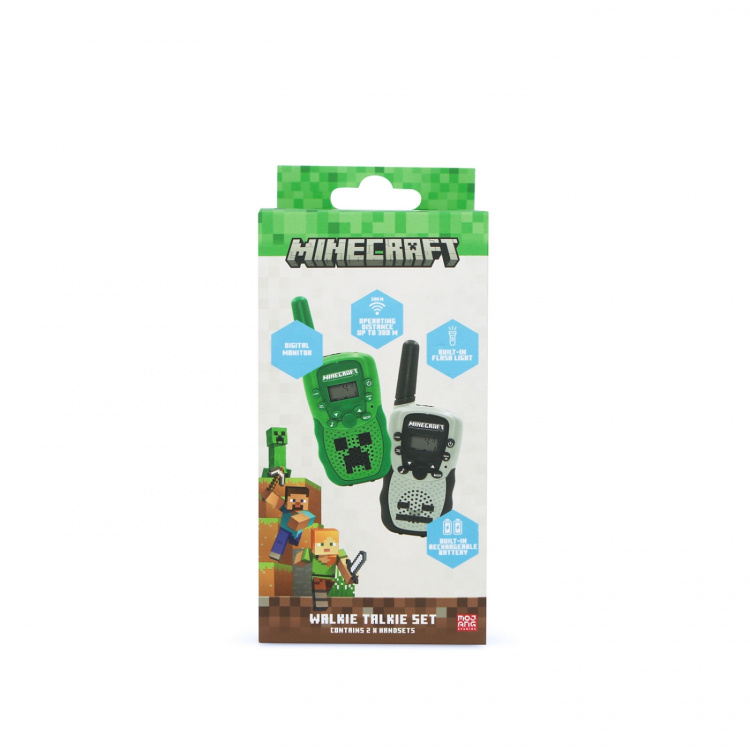 MINECRAFT Walkie Talkie Minecraft Digital LCD LED 1000m