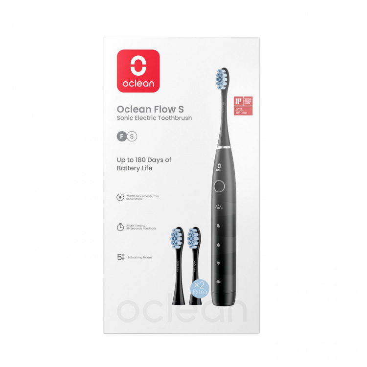 Oclean Elektrisk Tandborste Flow S 20 Svart