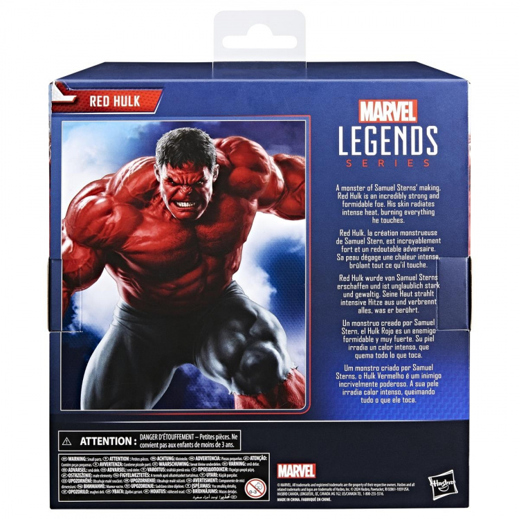 Marvel Legends Series Deluxe Captain America BNW, Red Hulk