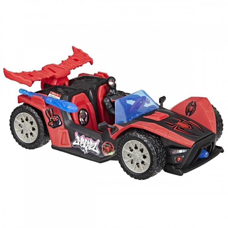 Marvel Spider-Man 4 Inch Venomversus Miles Remix Blast Racer Marvel Spider-Man 4 Inch Venomversus Miles Remix Blast Racer