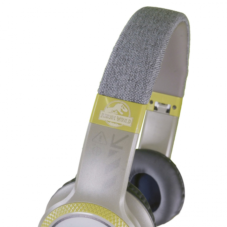 Jurassic World Hörlurar T-rex Trådlös LED On-Ear