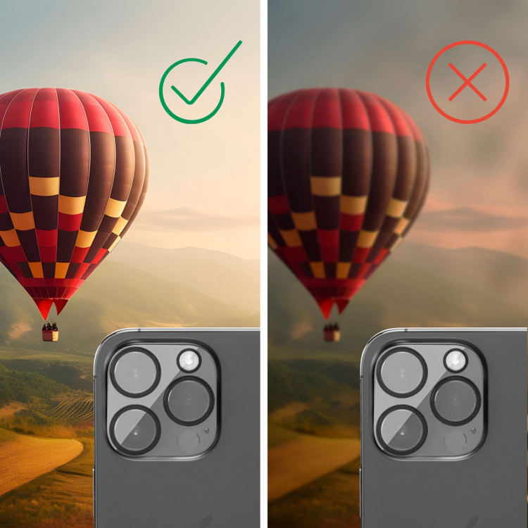 Hama Kameraskyddsglas iPhone 13 Pro/13 Pro Max