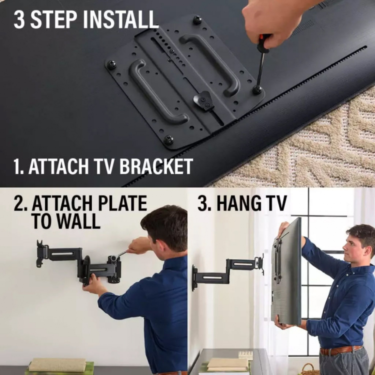 SANUS TV-fäste 4D Max Vesa 200x200 19