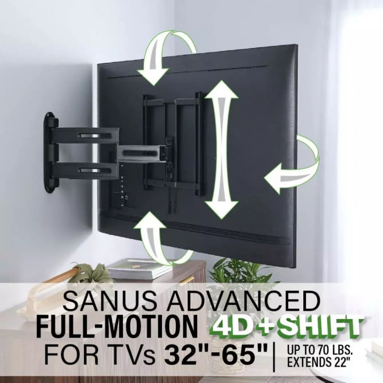 SANUS TV-fäste 4D Max Vesa 400x400 32