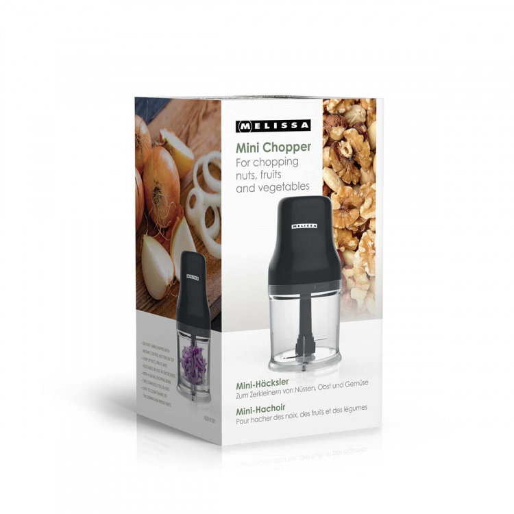 MELISSA Mini Food Chopper | 200 W | 0,5 l | 1-växlad | Svart