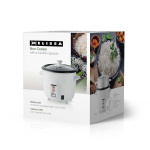 MELISSA Riskokare | 0,6 l | 300 W | Non stick-beläggning | Avtagbar skål | Ångkorg | Varmhållningsfunktion | Automatisk avstängning | Vit MELISSA Riskokare | 0,6 l | 300 W | Non stick-beläggning | Avtagbar skål | Ångkorg | Varmhållningsfunktion | Automatisk avstängning | Vit