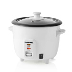MELISSA Riskokare | 0,6 l | 300 W | Non stick-beläggning | Avtagbar skål | Ångkorg | Varmhållningsfunktion | Automatisk avstängning | Vit MELISSA Riskokare | 0,6 l | 300 W | Non stick-beläggning | Avtagbar skål | Ångkorg | Varmhållningsfunktion | Automatisk avstängning | Vit