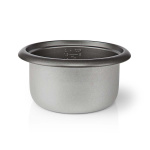 MELISSA Riskokare | 1,5 l | 500 W | Non stick-beläggning | Avtagbar skål | Ångkorg | Varmhållningsfunktion | Automatisk avstängning